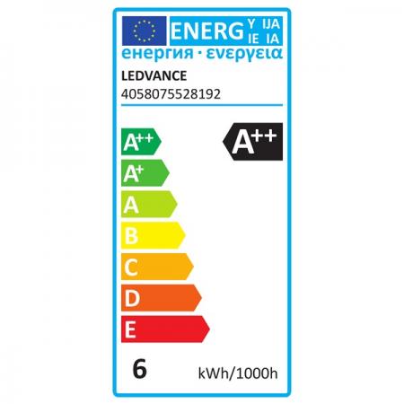 Ledvance Smart+ 6W 2400K E27, dimmelhető Edison alakú filament LED fényforrás